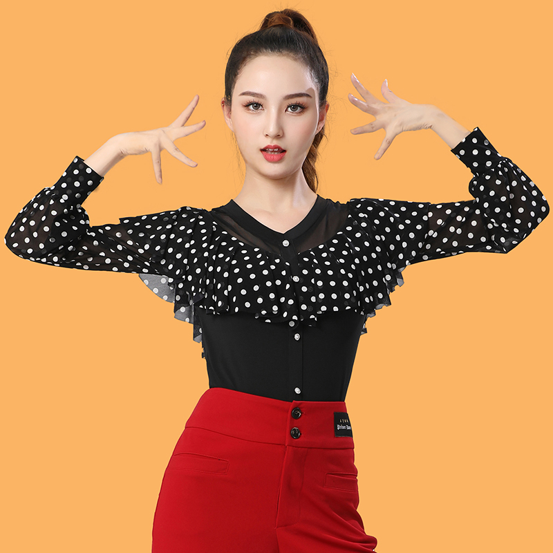 Yoga Fitness Gear - Modern Dance Top Women's Long Sleeve