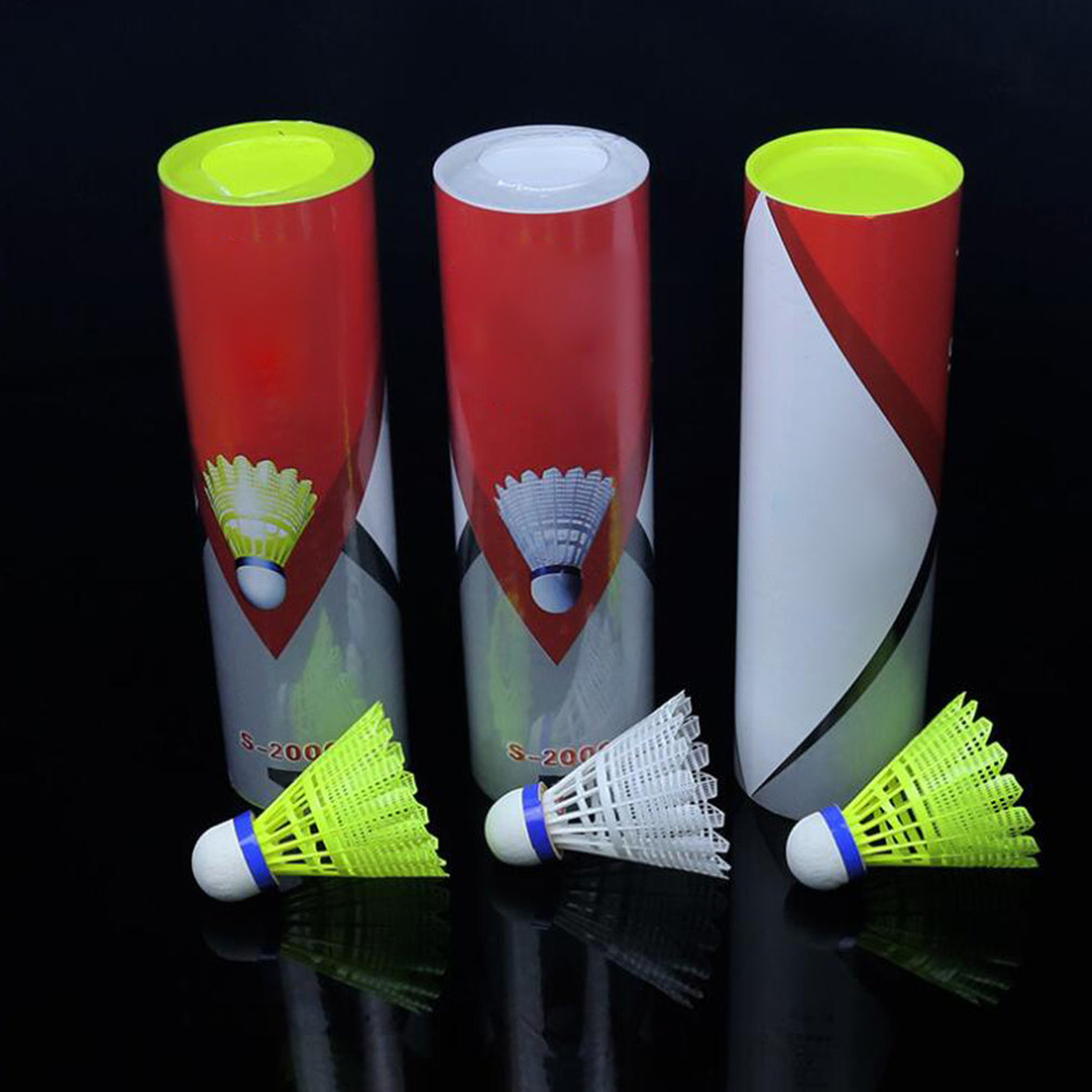 Exercise Ball Stability - 6Pcs Sturdy Plastic Shuttlecock Badminton Game