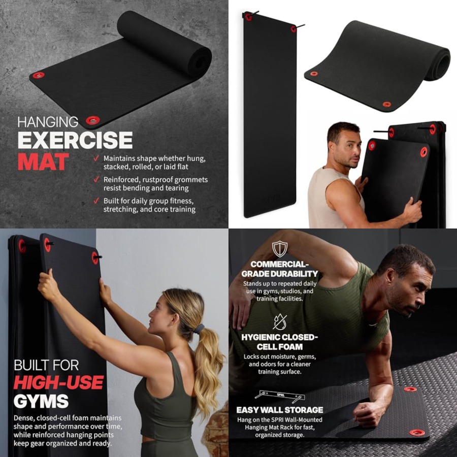 Yoga Fitness Group - Hanging Exercise Mat, Fitness Yoga Mat
