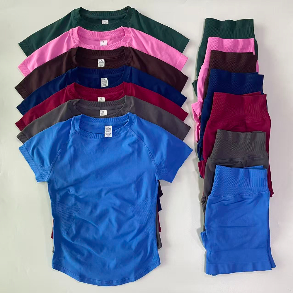 Yoga Fitness Kleidung - 2 Piece Sets Women Outfit Longline