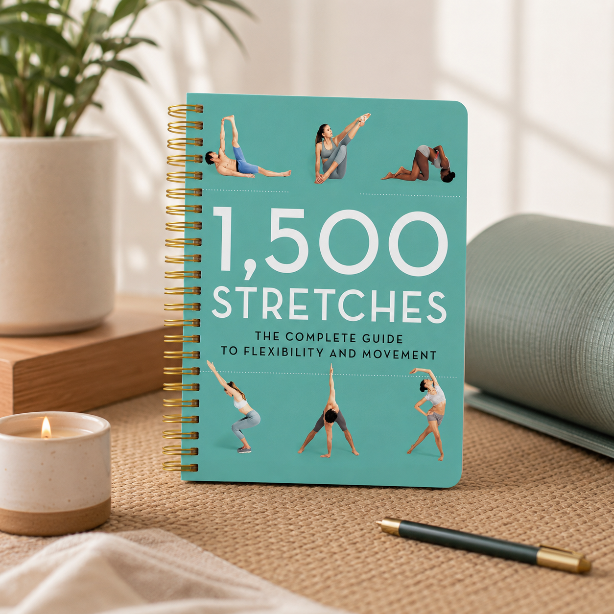 Yoga Fitness Journal - Yoga Postures & Breathing Techniques Notebook