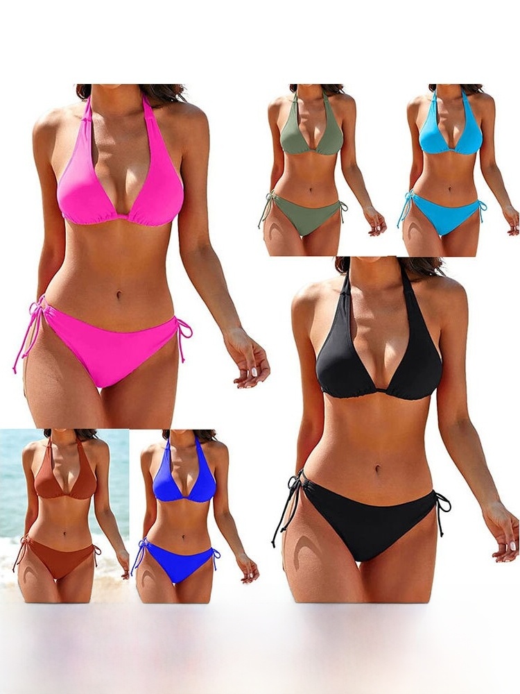 Yoga Fitness Gear - Sexy Women's Bikini Swimsuit Tight Strapless