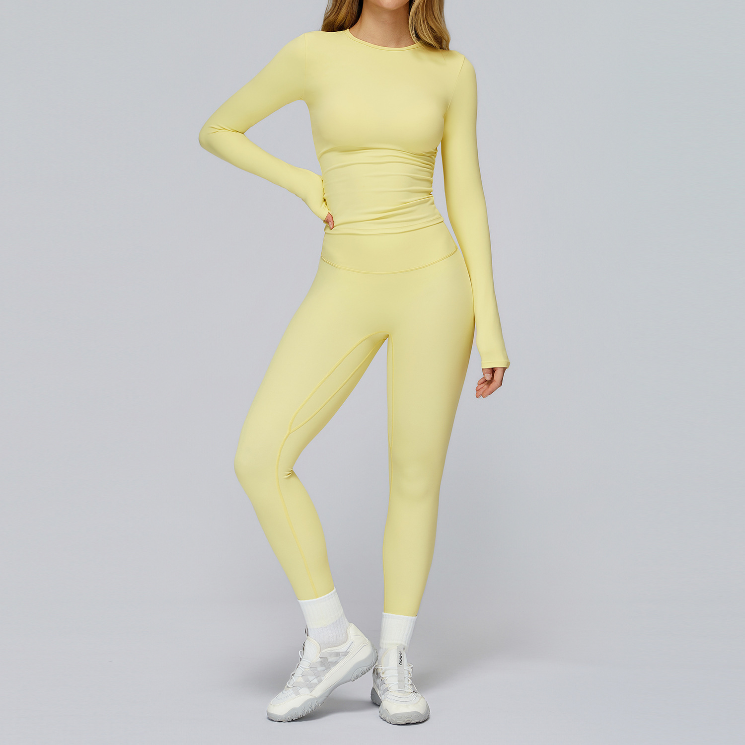 Workout Set 2PCS Seamless Yoga - Yoga Fitness Kleidung recensie en prijs