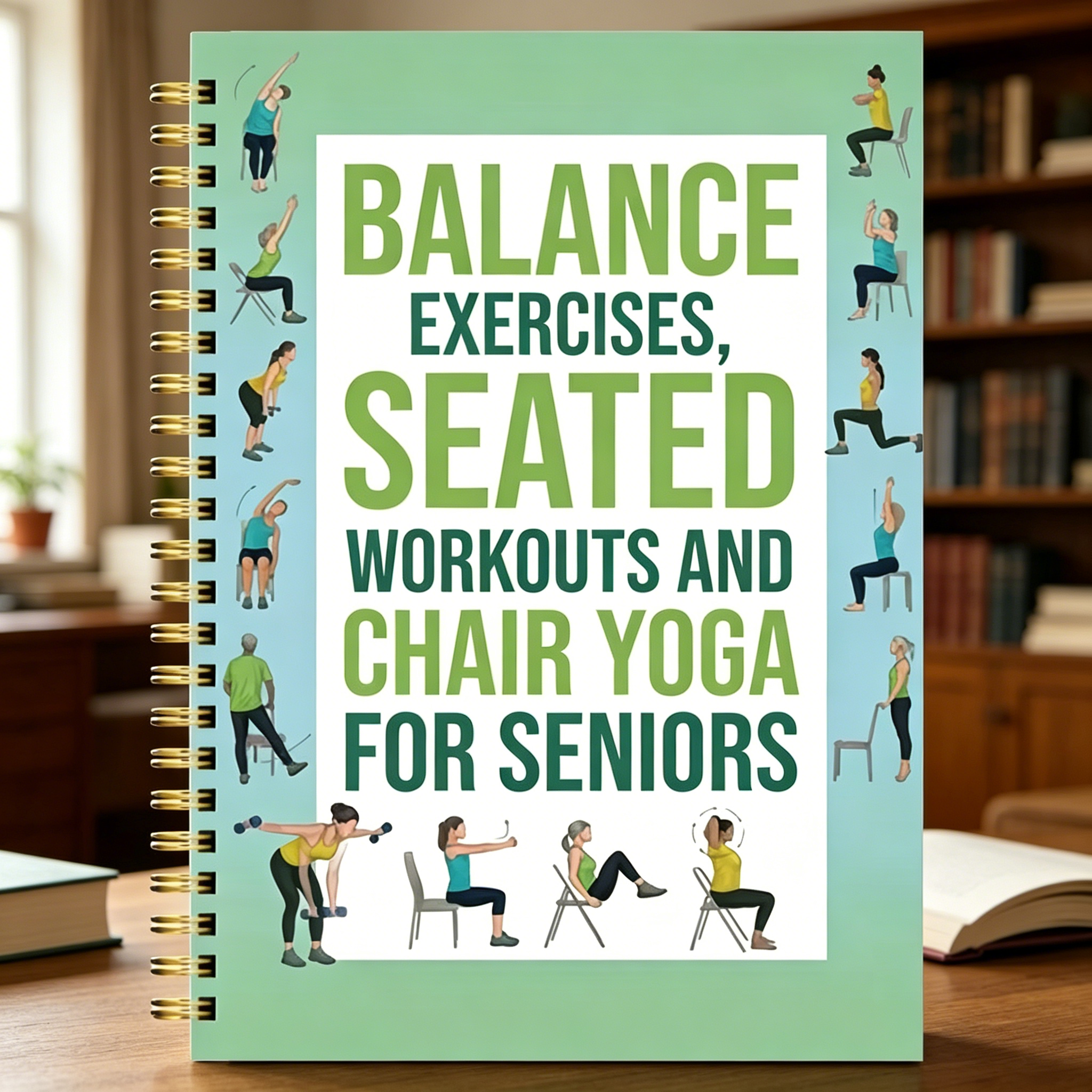 Chair Yoga for Seniors Journal - Yoga Fitness Journal recensie en prijs