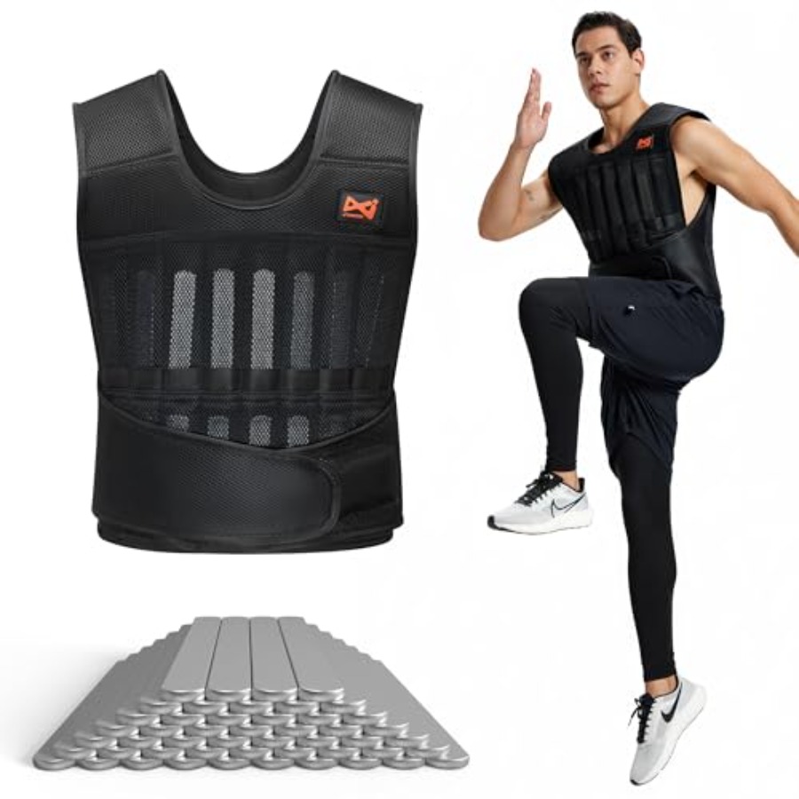 44lbs Adjustable Weighted Vest - Ankle Weights recensie en prijs