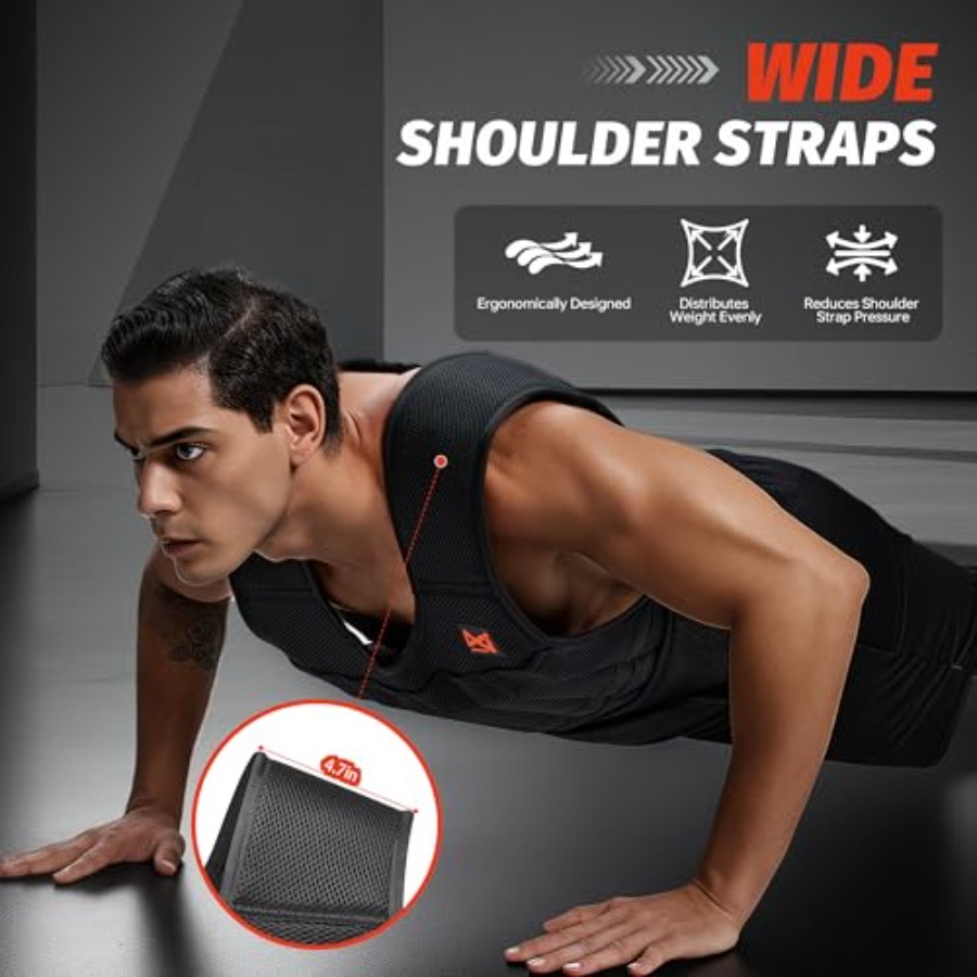 44lbs Adjustable Weighted Vest - Ankle Weights recensie en prijs