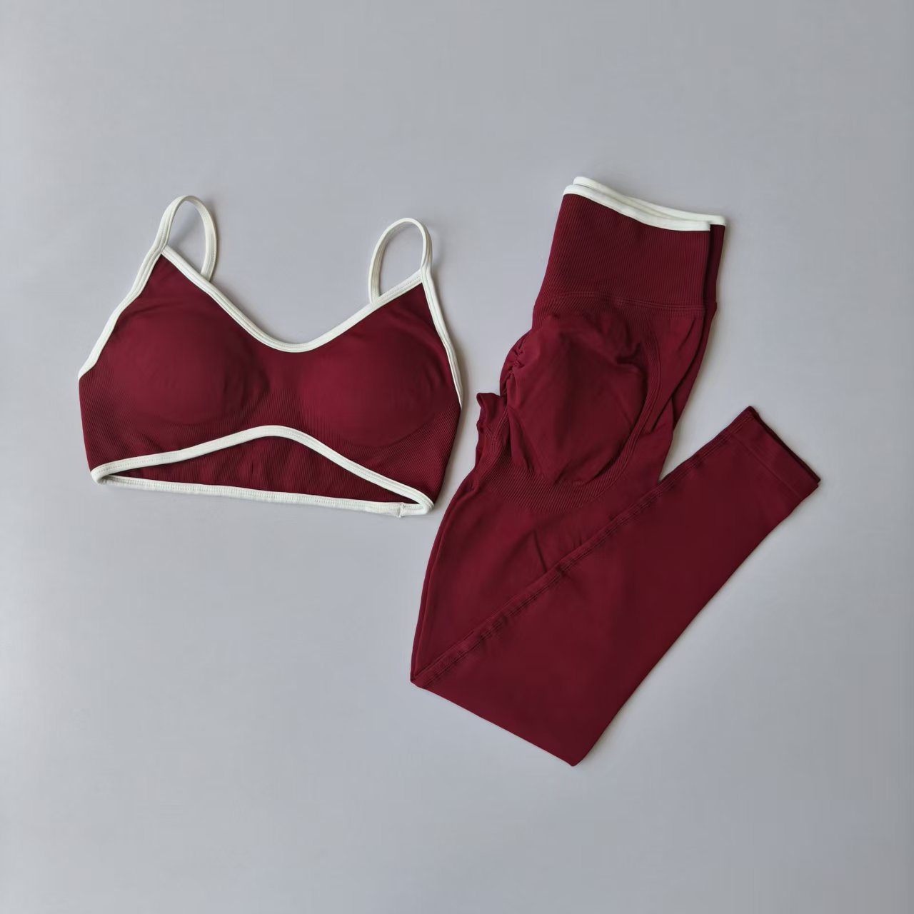 Seamless 2PCS Legging Sets Wom - Yoga Fitness Kleidung recensie en prijs