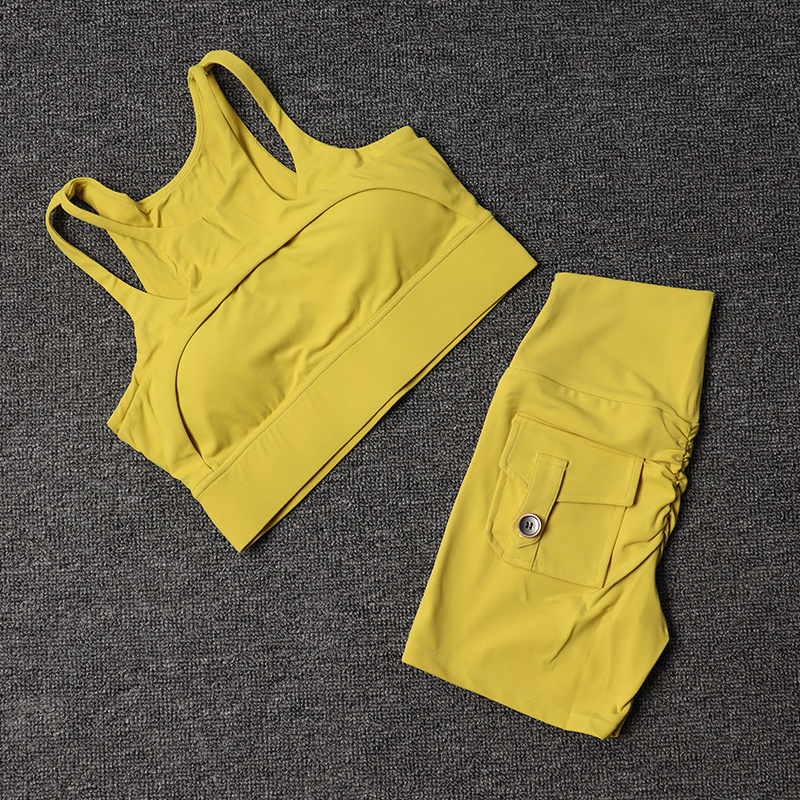 Fitness Shorts Yoga Sets Women - Yoga Fitness Kleidung recensie en prijs