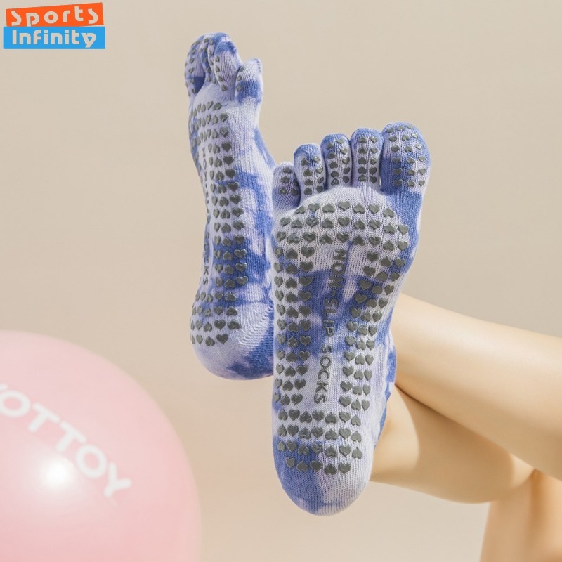 New Non Slip Tie Dye Five Fing - Fitness Yoga Pilates recensie en prijs