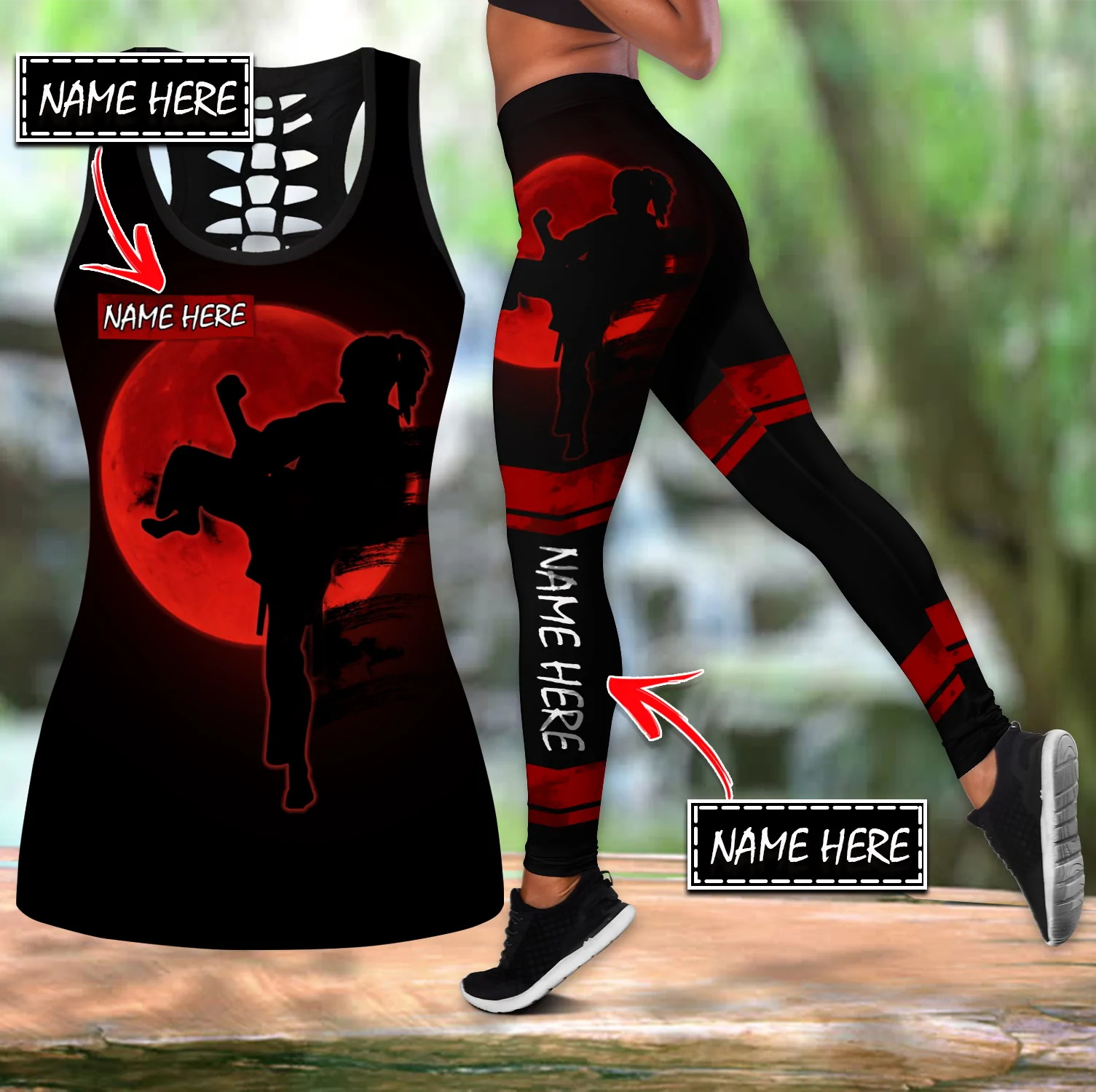 Customize Name Karate 3D Print - Yoga Fitness Name recensie en prijs