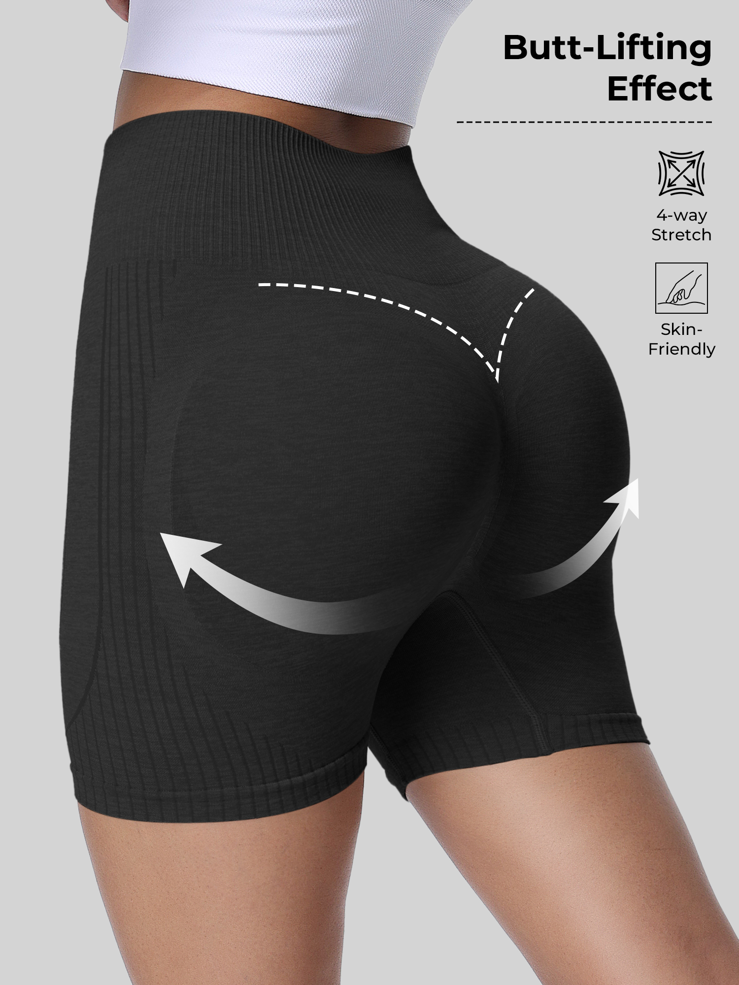 High Waist Elastic Yoga Shorts - Yoga Fitness Gear recensie en prijs