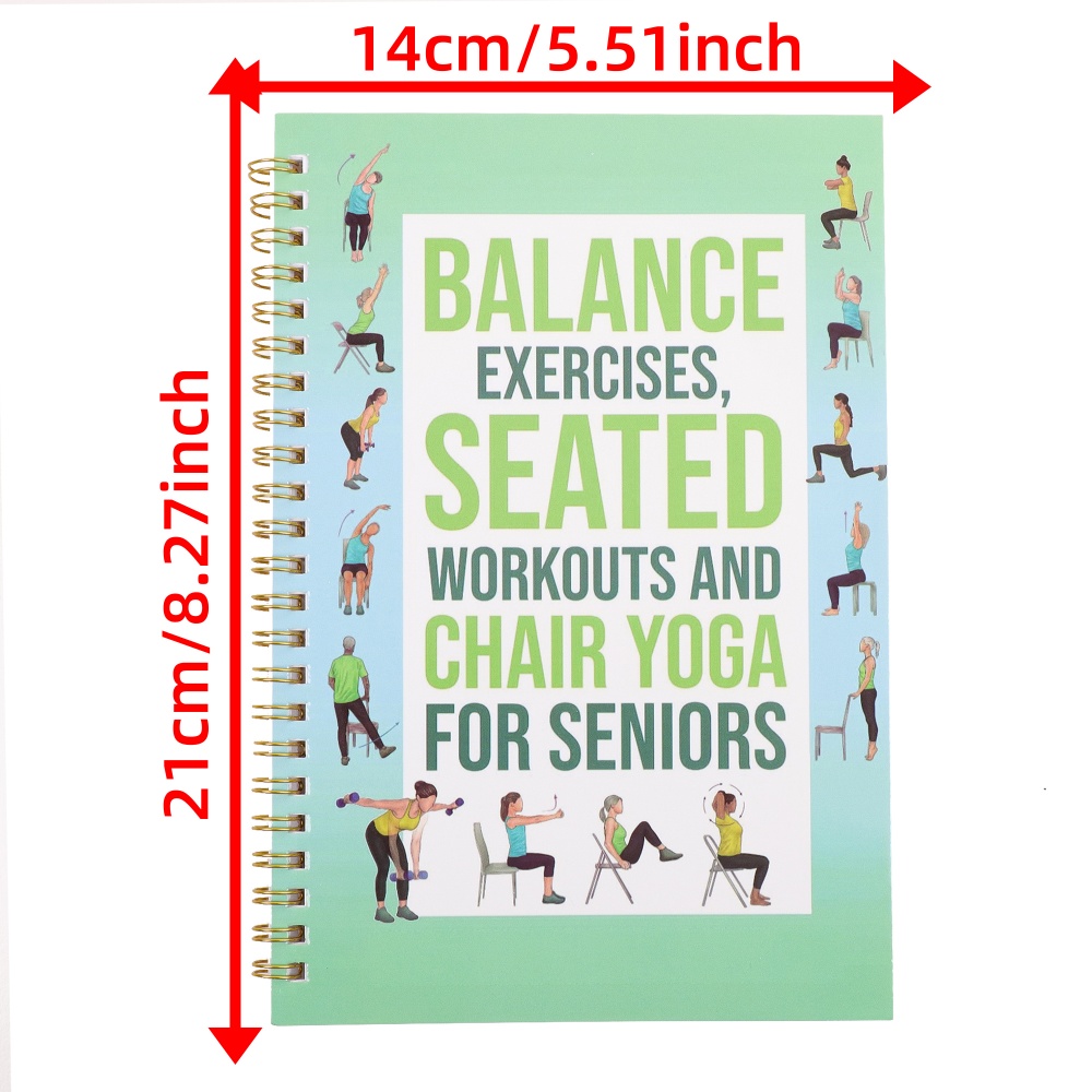 Chairs Yoga Exercise Notebook  - Yoga Fitness Journal recensie en prijs