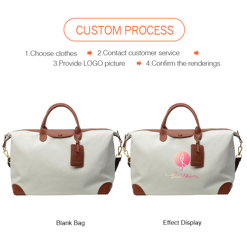 Custom logo Handbag Canvas Bre - Yoga Fitness Name recensie en prijs