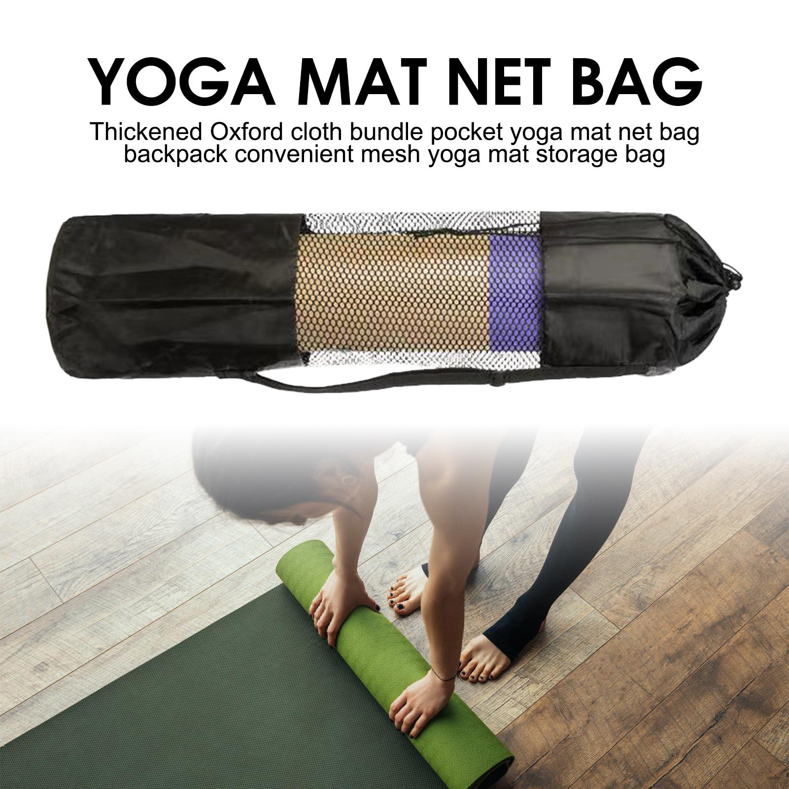 Yoga Mat Bag with Mesh Window  - Fitness Yoga Pilates recensie en prijs