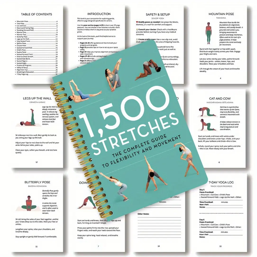Yoga Postures & Breathing Tech - Yoga Fitness Journal recensie en prijs