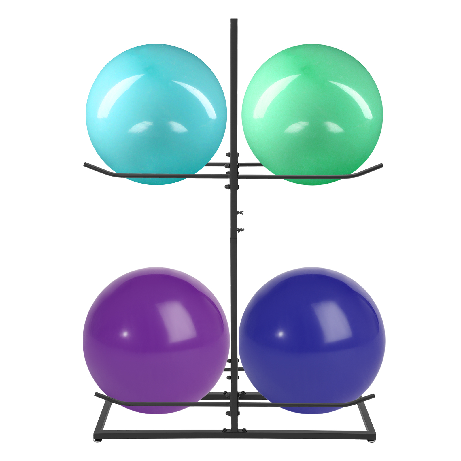 2 Tiers Exercise Ball Rack Gym - Exercise Ball Stability recensie en prijs