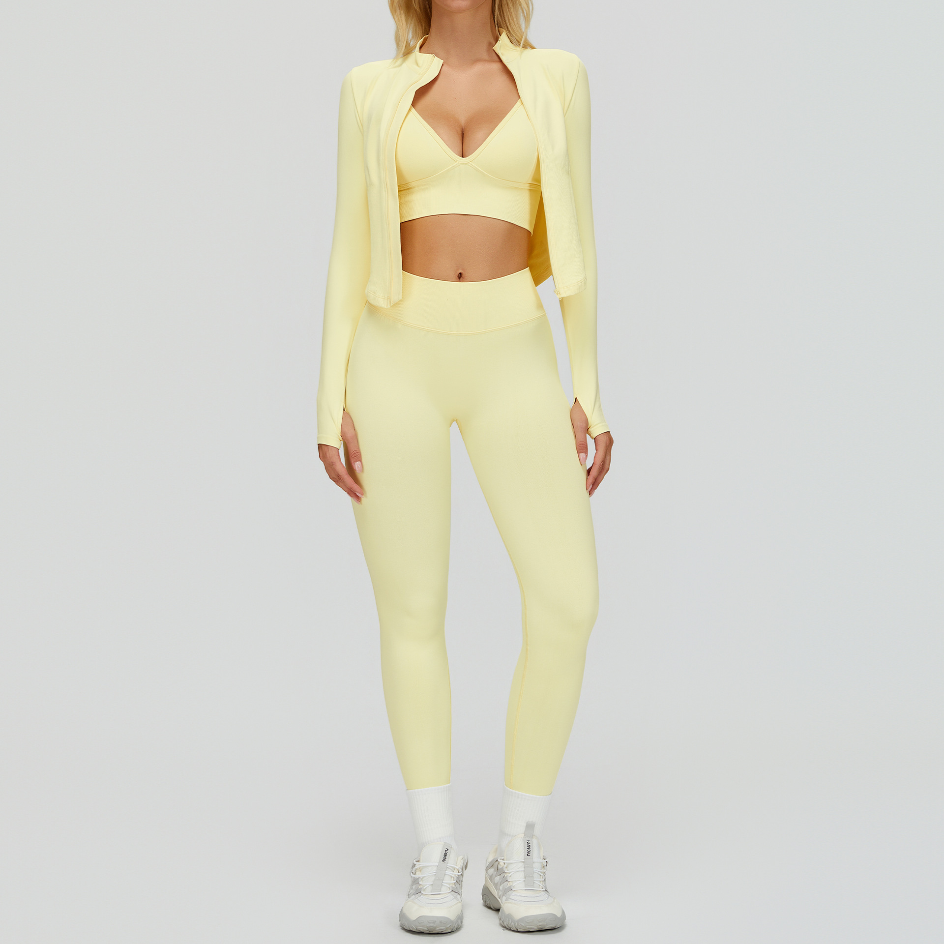 SWELTERING 2/3PCS Seamless Yog - Yoga Fitness Kleidung recensie en prijs