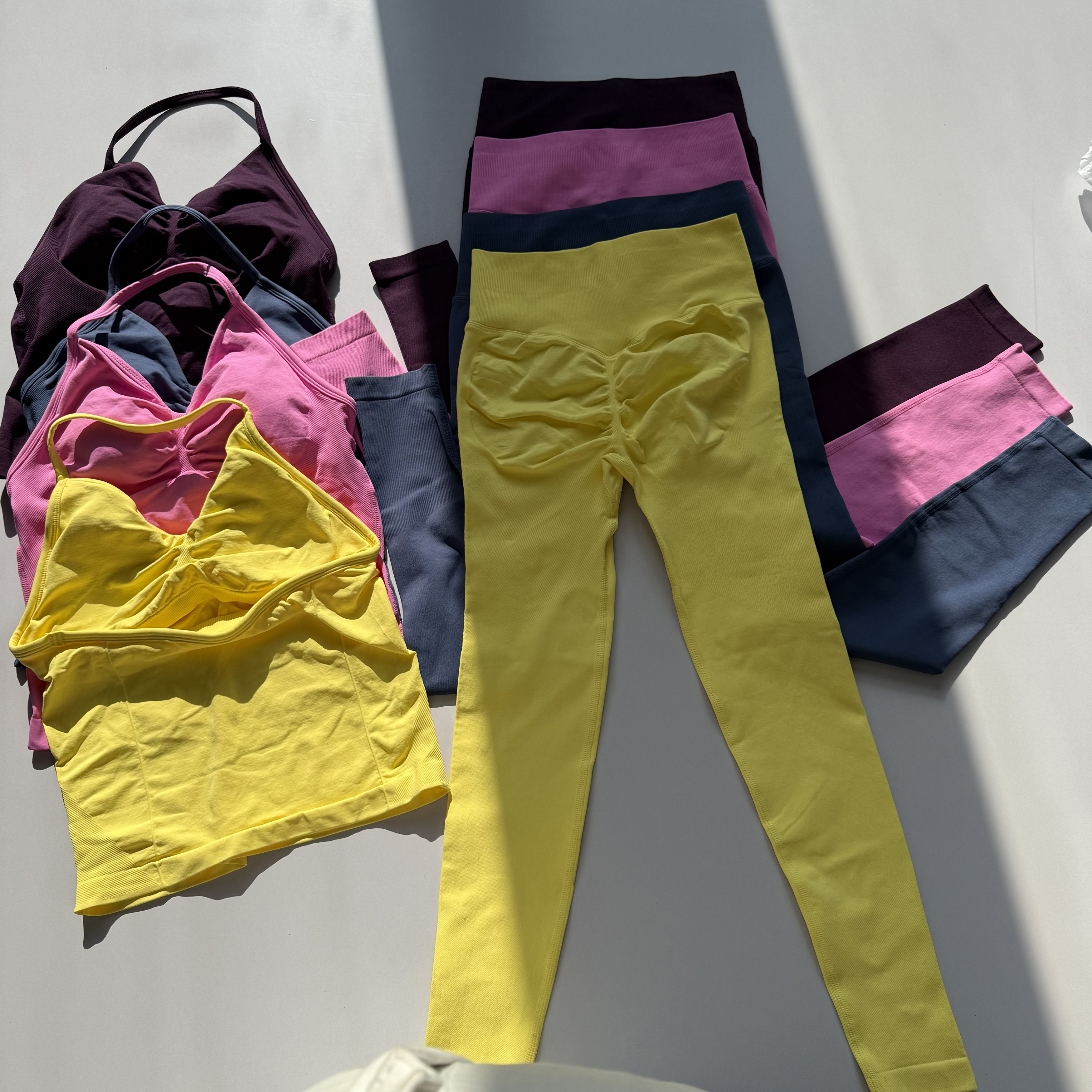 Seamless 2PCS Legging Sets Wom - Yoga Fitness Kleidung recensie en prijs