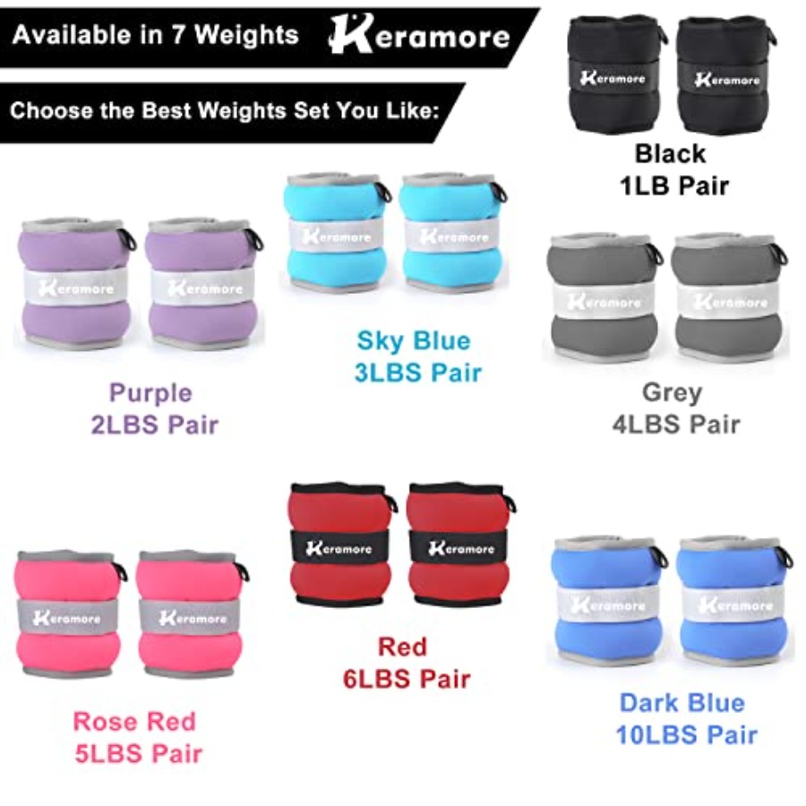 Ankle Weights 1/2/3/4/5/6/8/10 - Ankle Weights recensie en prijs