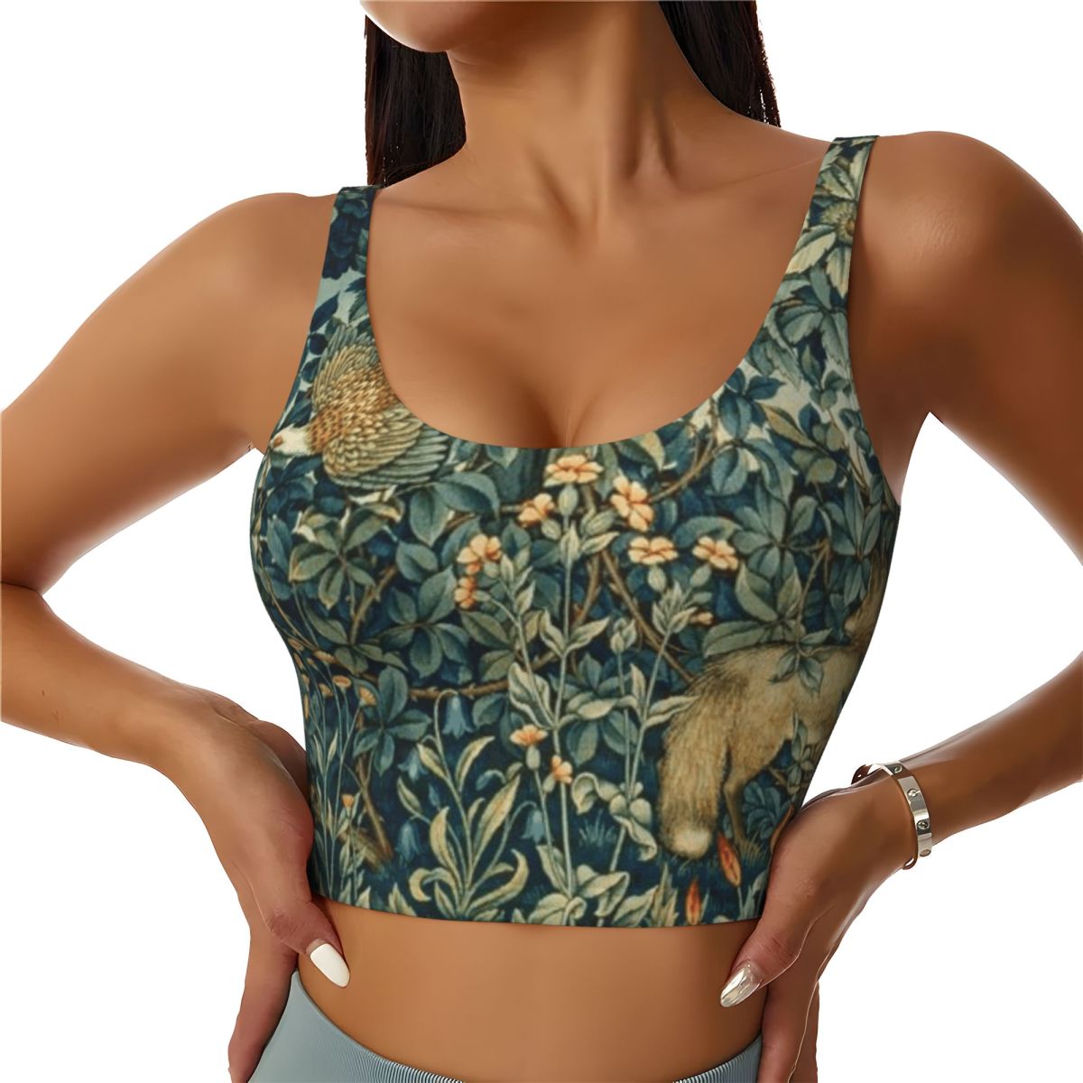 Off Shoulder Yoga Top GREENERY - Yoga Fitness Group recensie en prijs