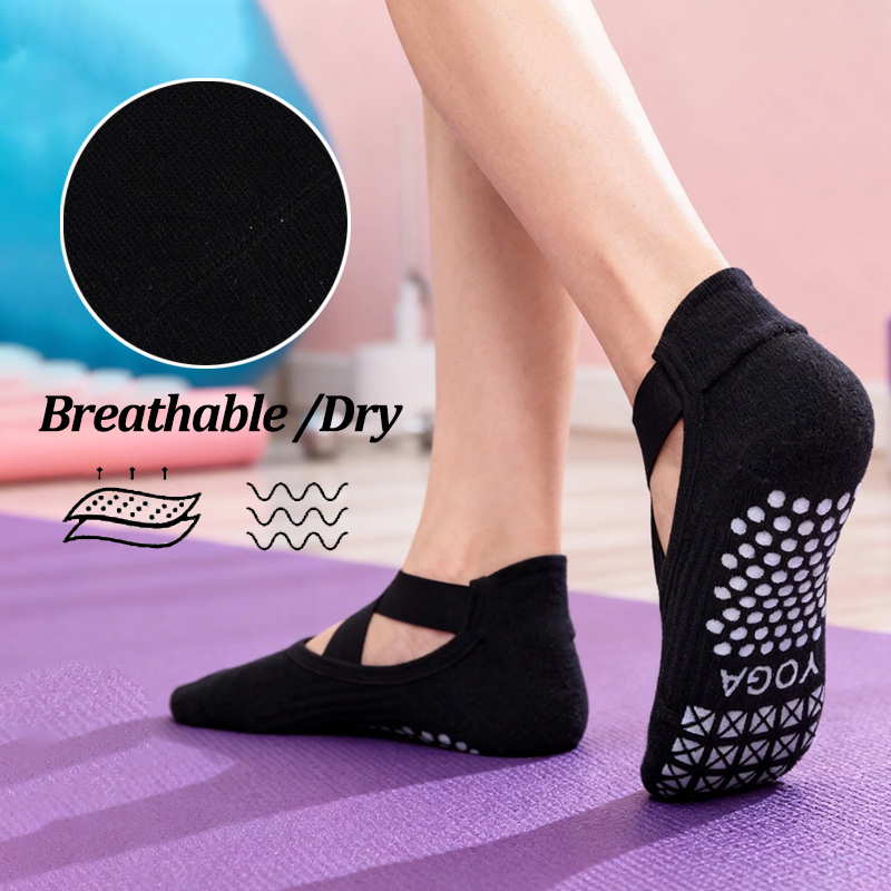 Women Non-Slip Yoga Socks Sili - Fitness Yoga Pilates recensie en prijs