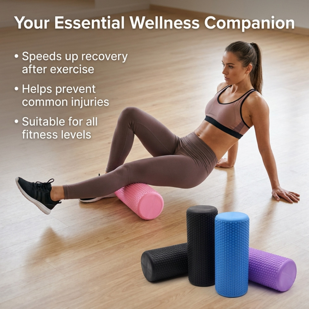 30/45CM Yoga Foam Roller High- - Yoga Fitness World recensie en prijs