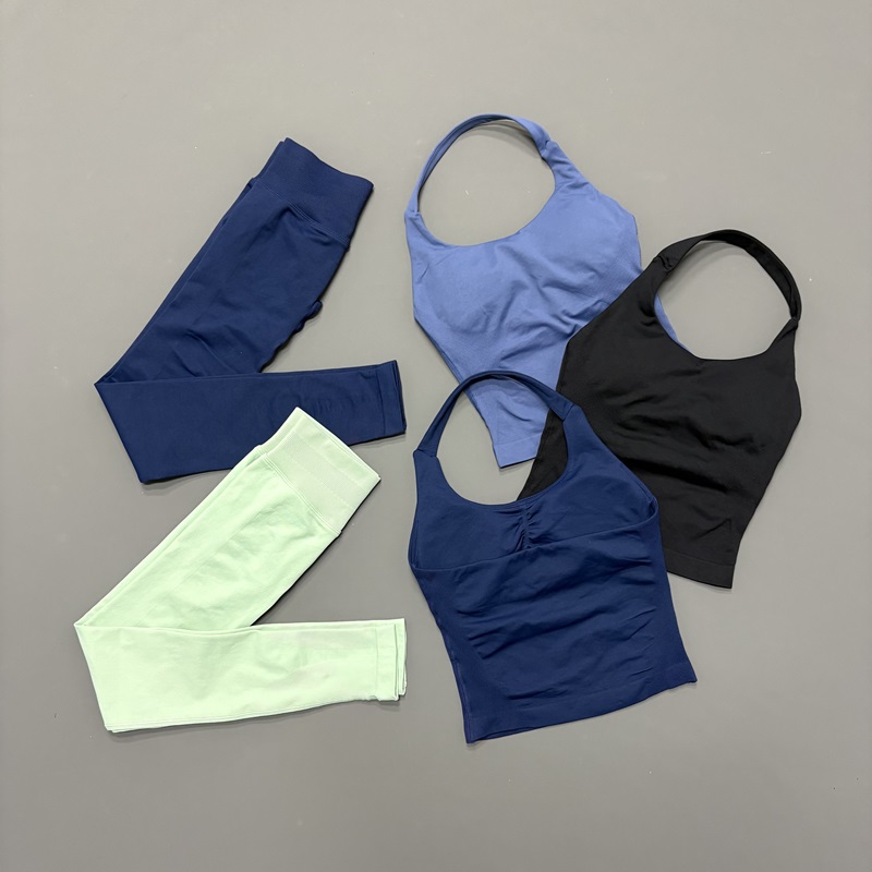 2 Pcs Gym Set Women Seamless B - Yoga Fitness Kleidung recensie en prijs