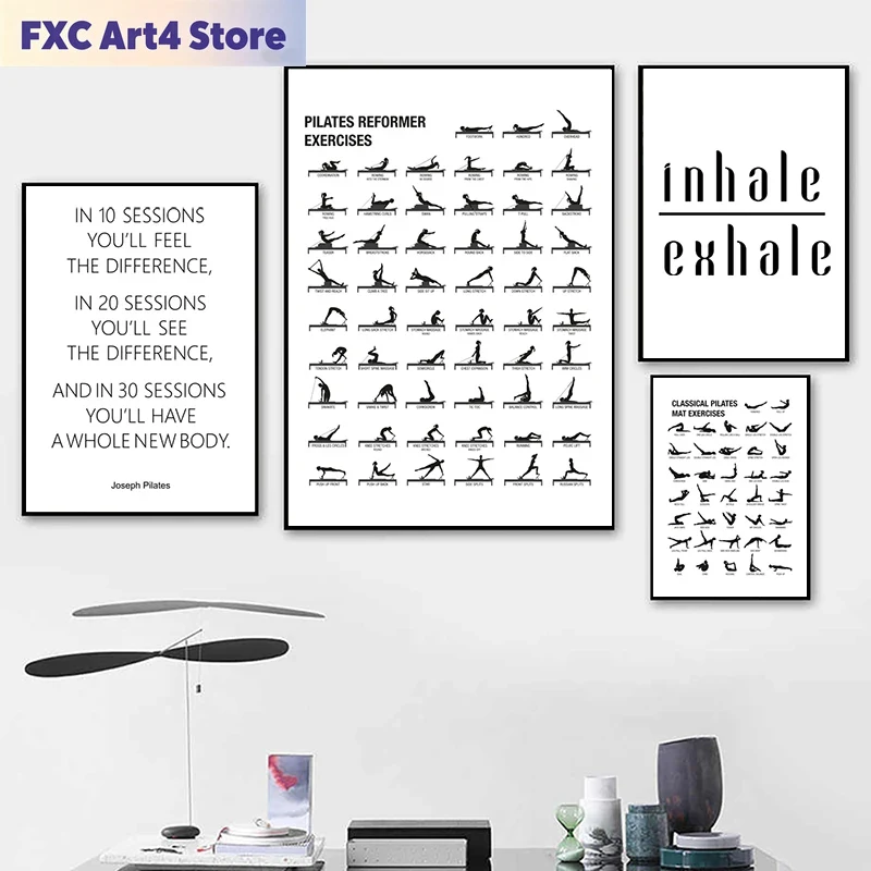 Frameless Pilates Workout Char - Fitness Yoga Pilates recensie en prijs
