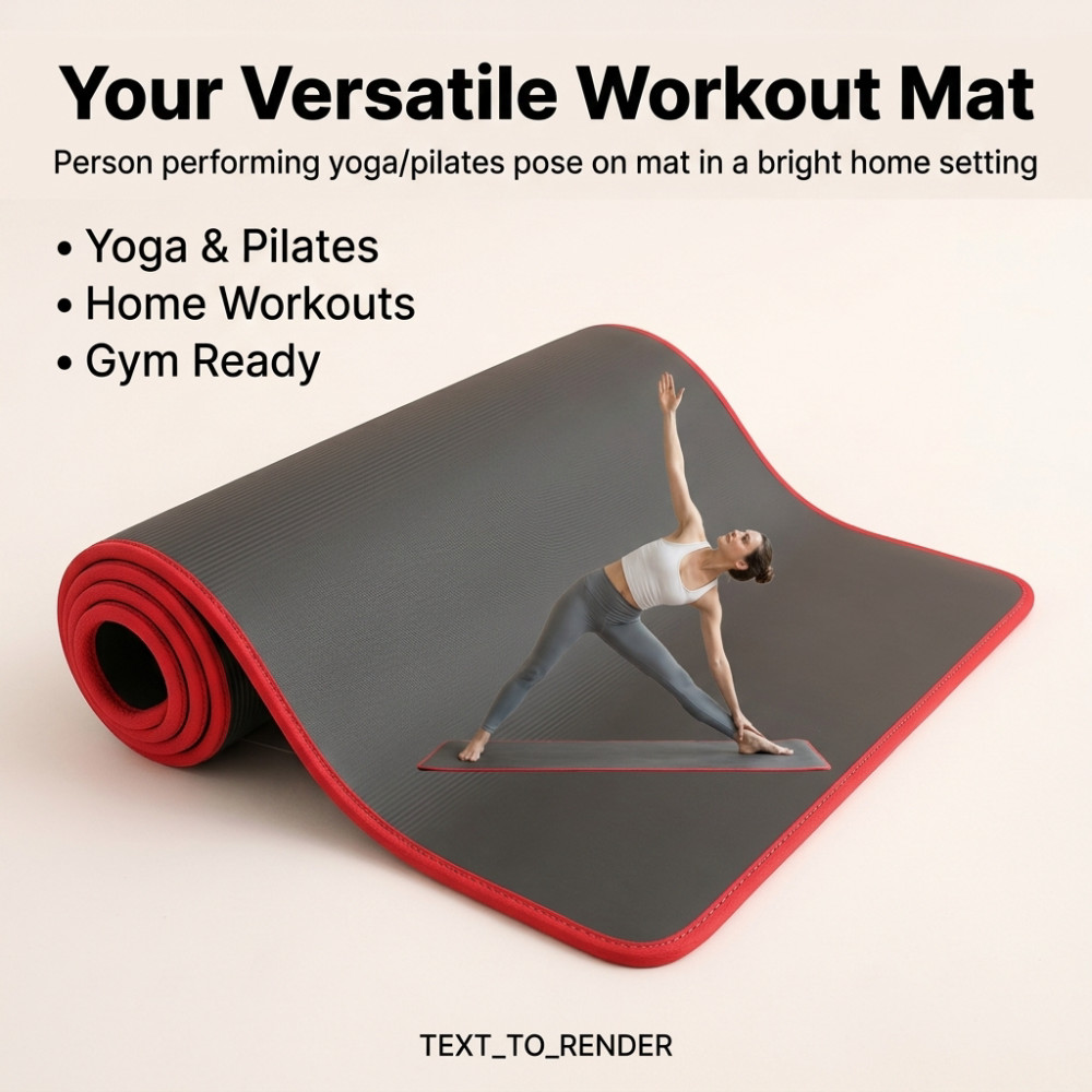 10MM Extra Thick Yoga Mat High - Yoga Fitness World recensie en prijs