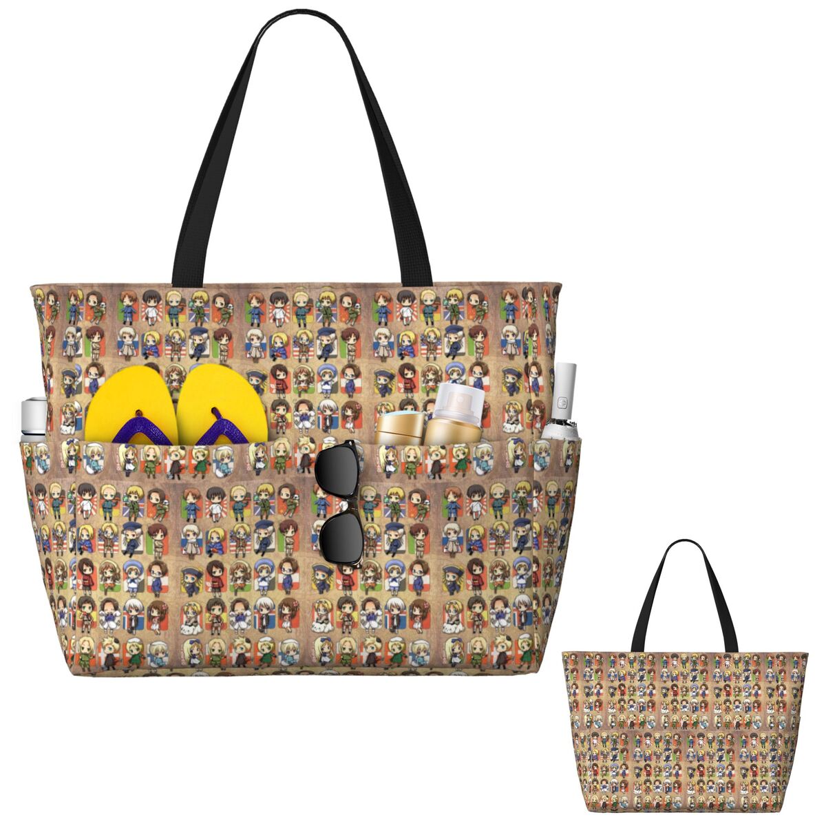 Hetalia Group Beach Tote Bag S - Yoga Fitness Group recensie en prijs