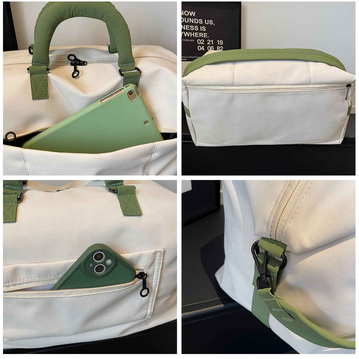 Canvas fitness bag with custom - Yoga Fitness Name recensie en prijs
