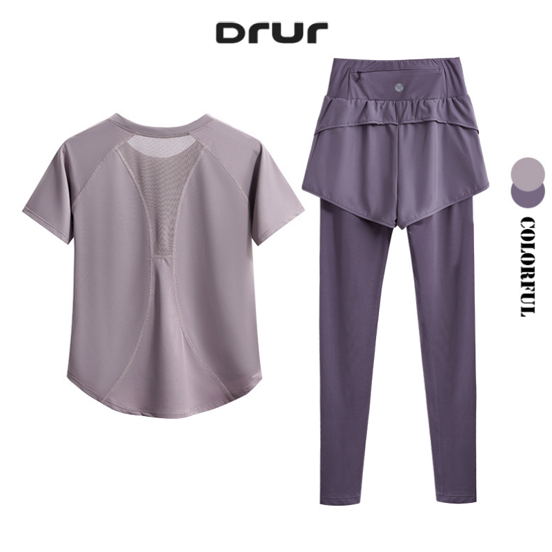 DRUR Women Yoga Pant Sets 2 Pi - Yoga Fitness Kleidung recensie en prijs