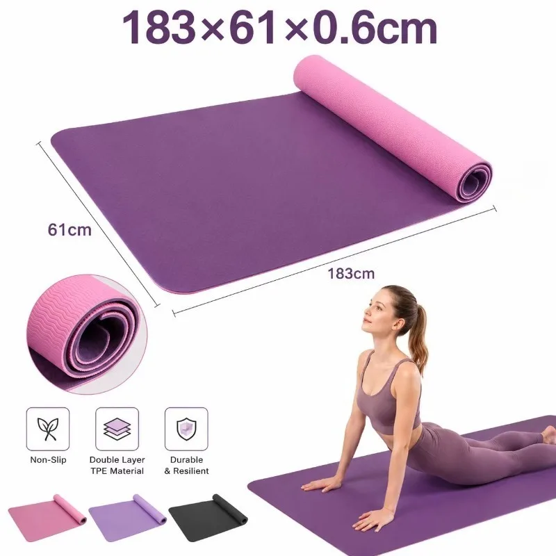 Yoga Mats Anti-slip Sport Fitn - Fitness Yoga Pilates recensie en prijs