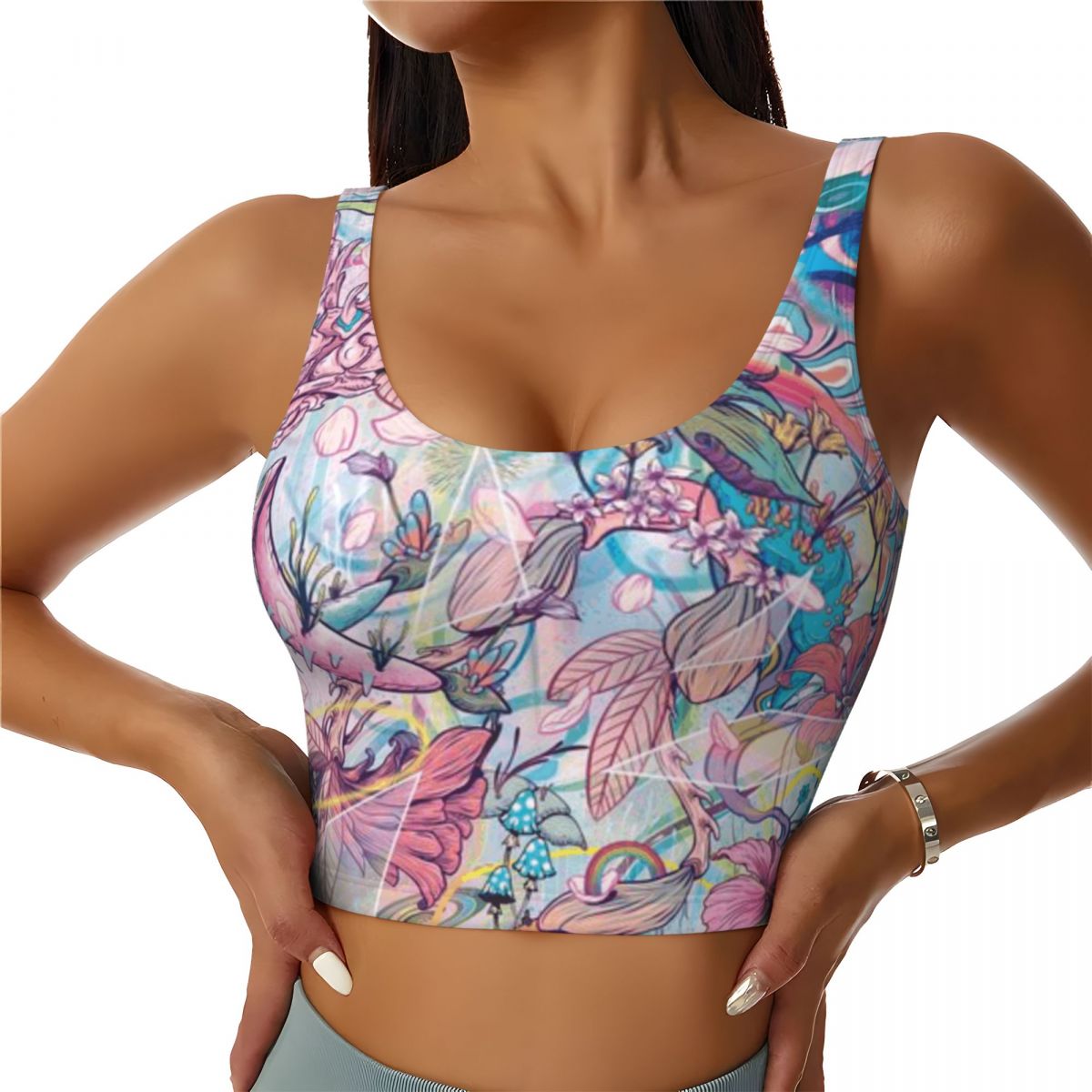Maternity Yoga Top Flower Mant - Yoga Fitness Retreat recensie en prijs