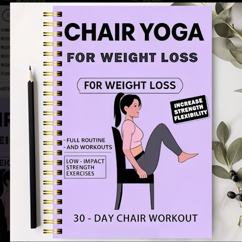 Chair Yoga for Seniors Journal - Yoga Fitness Journal recensie en prijs